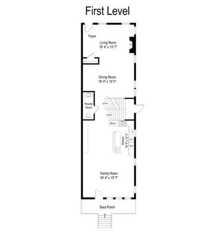 2117 Harrison Street Evanston, IL 60201 - Photo 23 of 26 a picture of a wall with a white wall