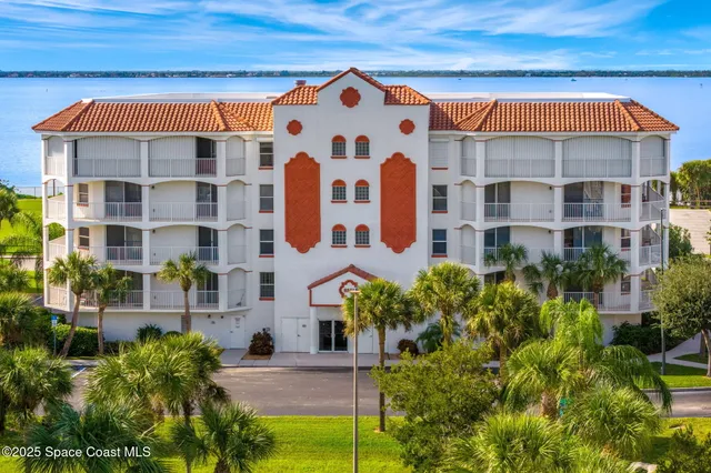 a front view of a building