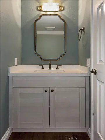 a view of a swimming pool with a yard