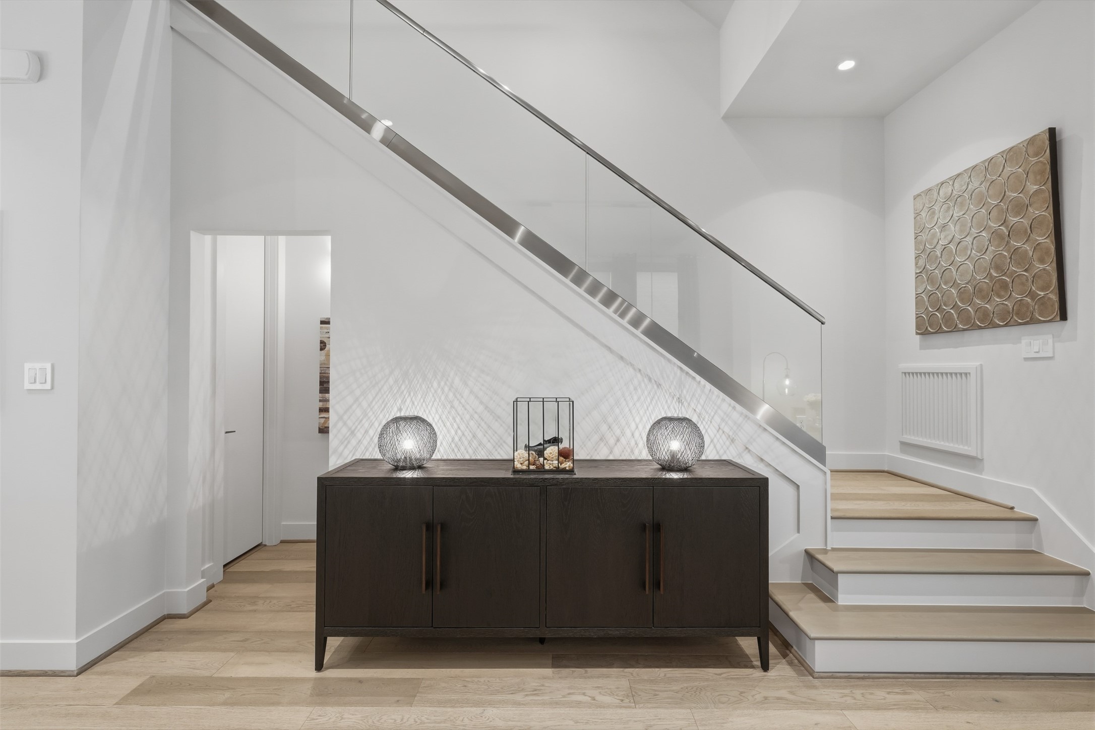 2114 McDuffie Street Houston, TX 77019 - Photo 13 of 45 This home was designed and built by award winning builder Novatecture Design Group, and the spaces are well thought out and visually appealing.