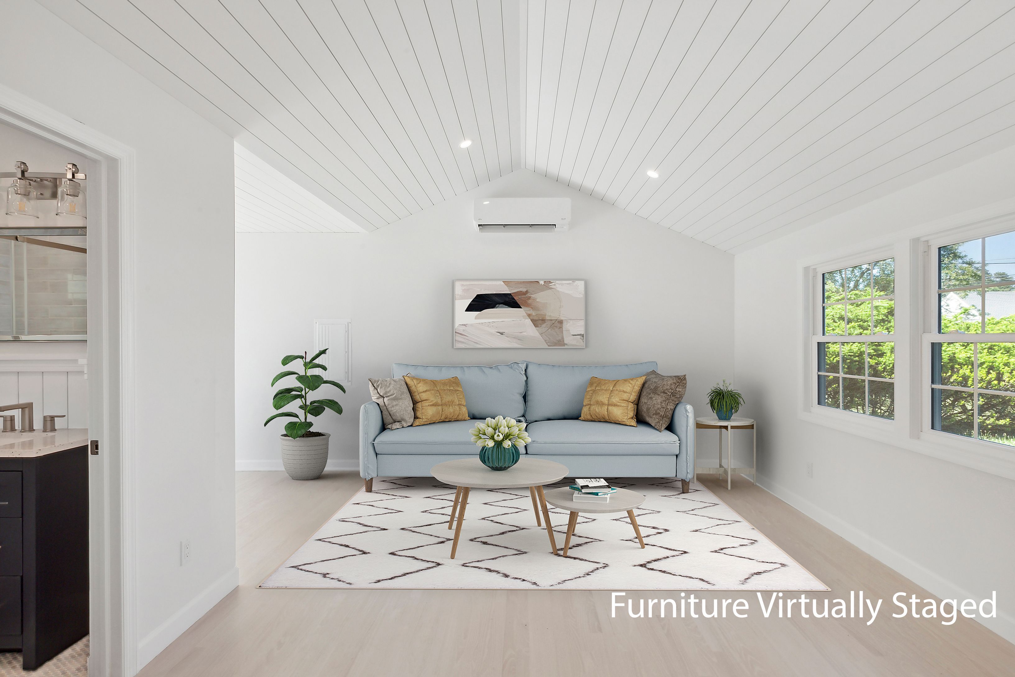 6 Whiting Road East Quogue, NY 11942 - Photo 15 of 18 a living room with furniture and a table