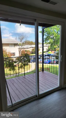 a view of front door