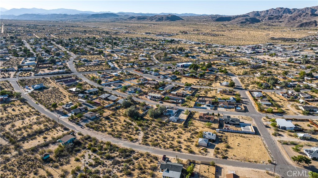 61879 Valley View Circle Joshua Tree, CA 92252 - Photo 53 of 63 an aerial view of residential houses with outdoor space