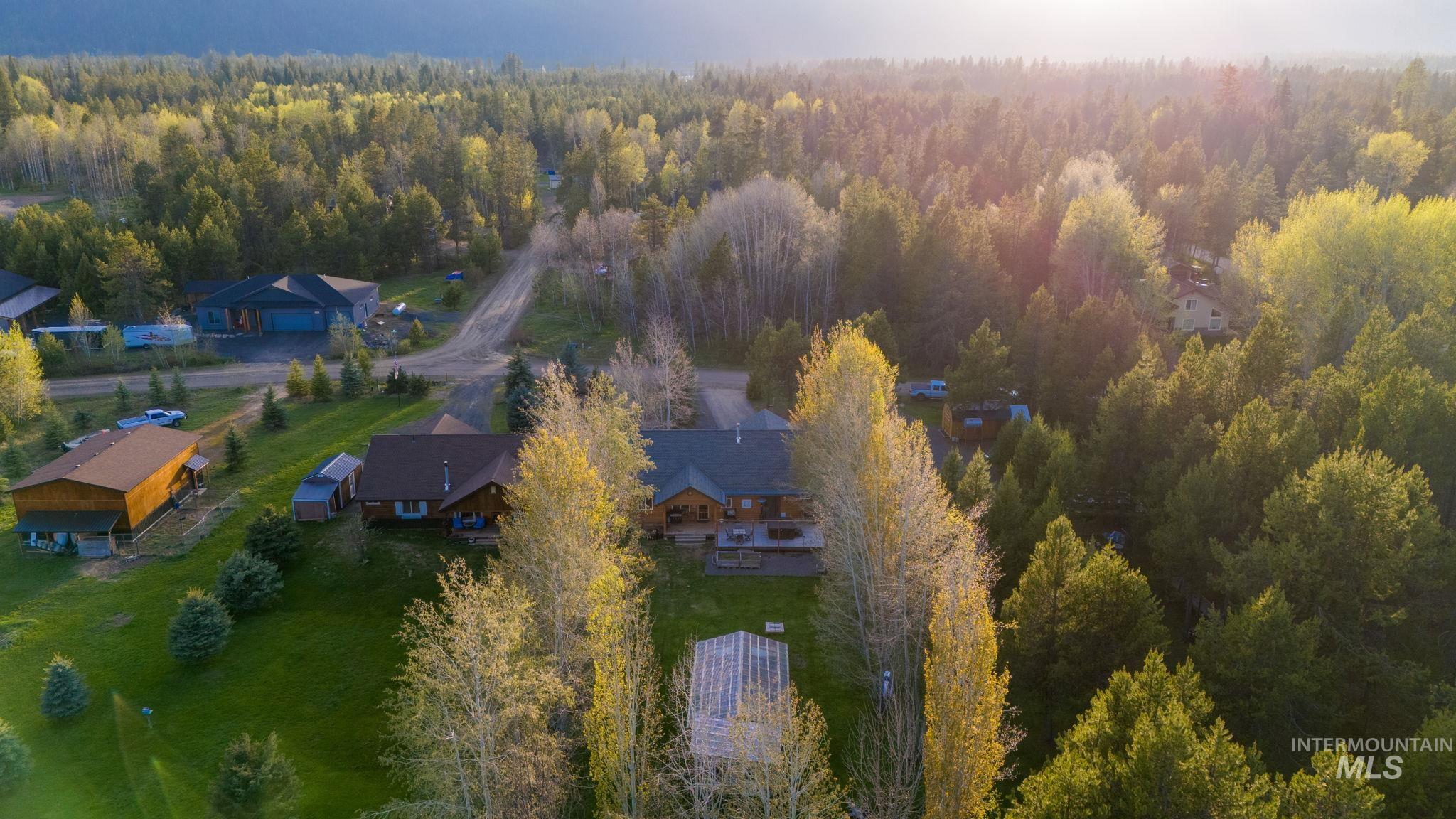 12954 Upland Road Donnelly, ID 83615 - Photo 37 of 41 Aerial view of a forest