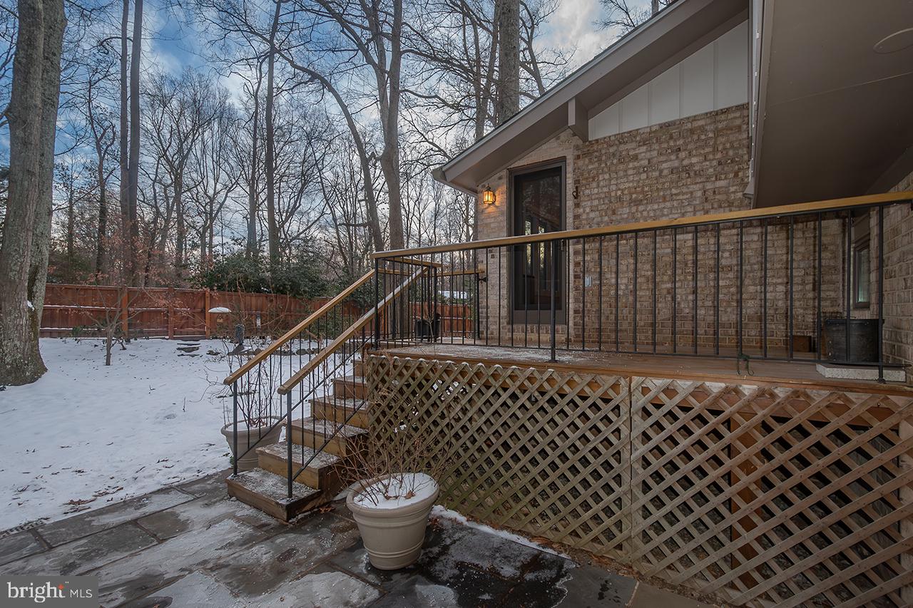 2529 Trophy Lane Reston, VA 20191 - Photo 14 of 69 With steps down to the patio and back yard.