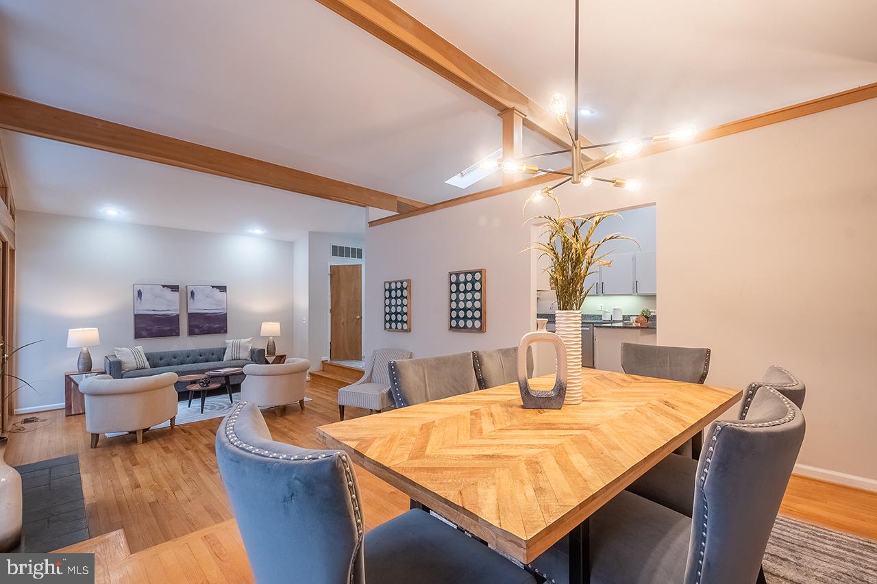 2529 Trophy Lane Reston, VA 20191 - Photo 16 of 69 a dining table with chairs and window