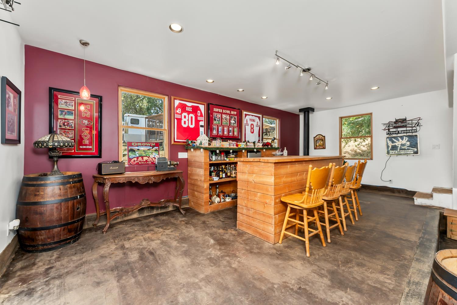 12850 Fiddletown Road Plymouth, CA 95669 - Photo 51 of 88 Custom bar in the Party House