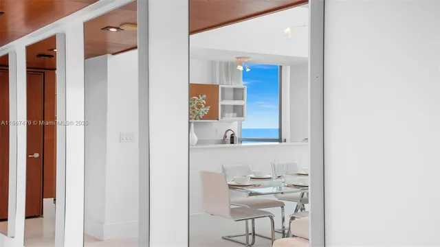 a view of kitchen with breakfast area