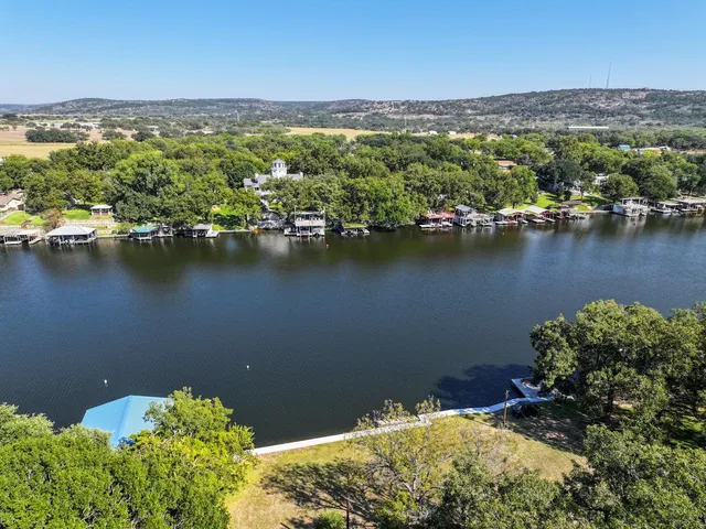 a view of a city with an ocean