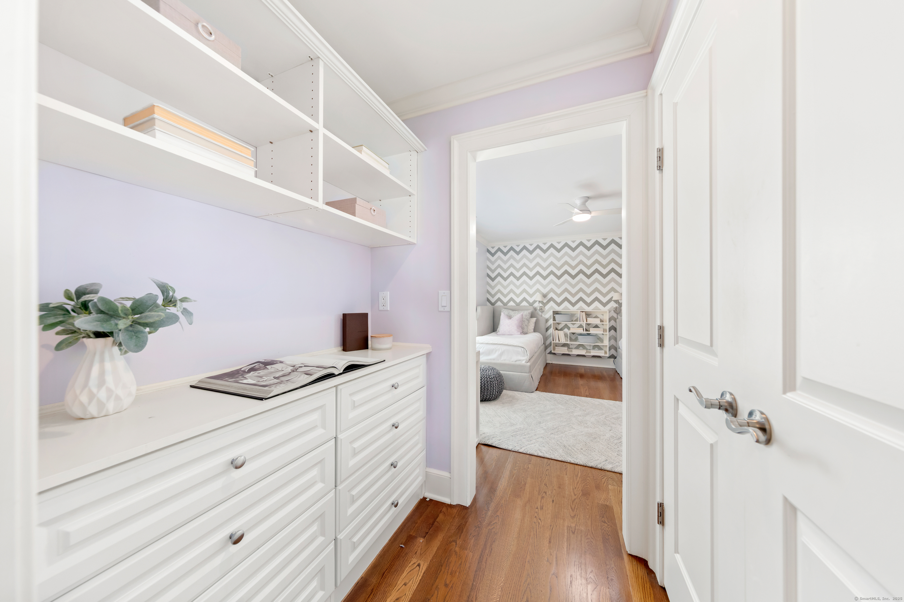 748 Rowland Road Fairfield, CT 06824 - Photo 23 of 38 a hallway with view of living room
