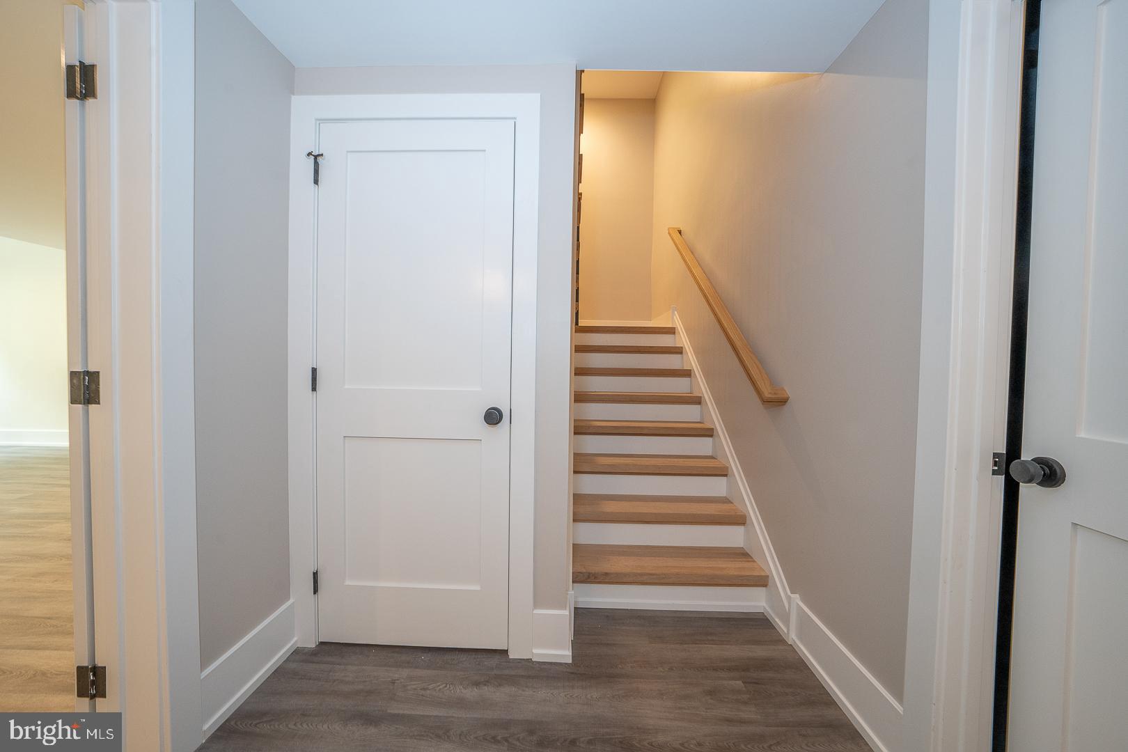 187 South Spring Mill Road Villanova, PA 19085 - Photo 45 of 53 a view of a hallway with wooden floor and entryway