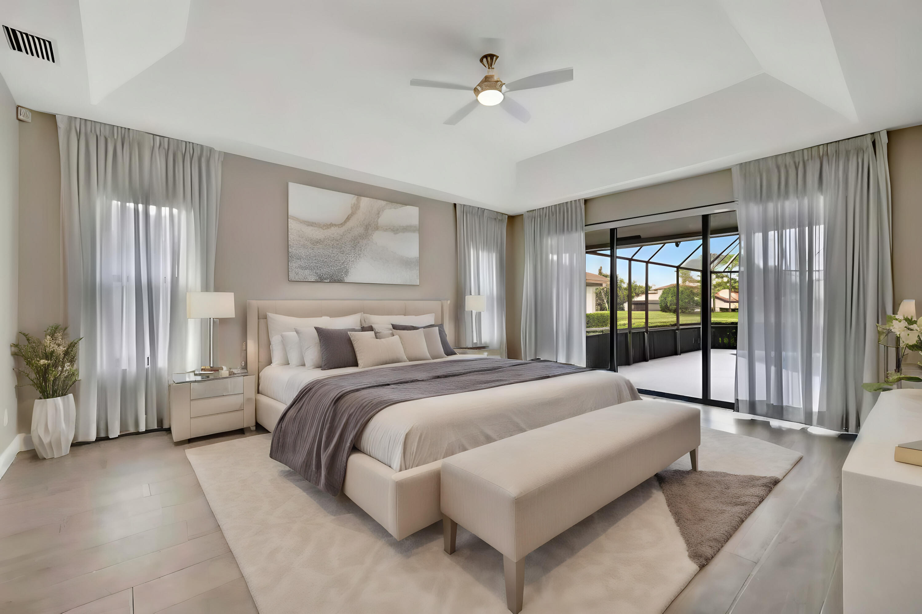 4875 Hunters Way Boca Raton, FL 33434 - Photo 9 of 43 Master BedroomVirtual Staged