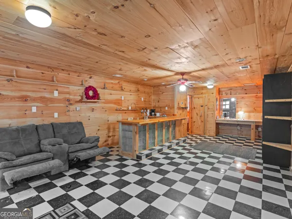 a storage room