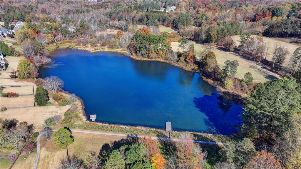 6415 Hampton Rock Lane Cumming, GA 30041 - Photo 24 of 26 a aerial view of a house