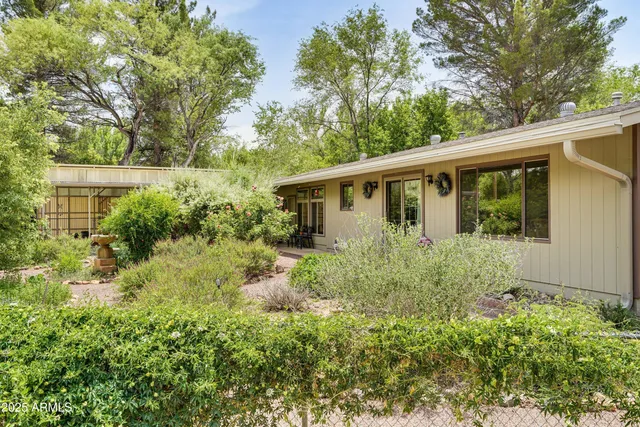 front view of house with a yard