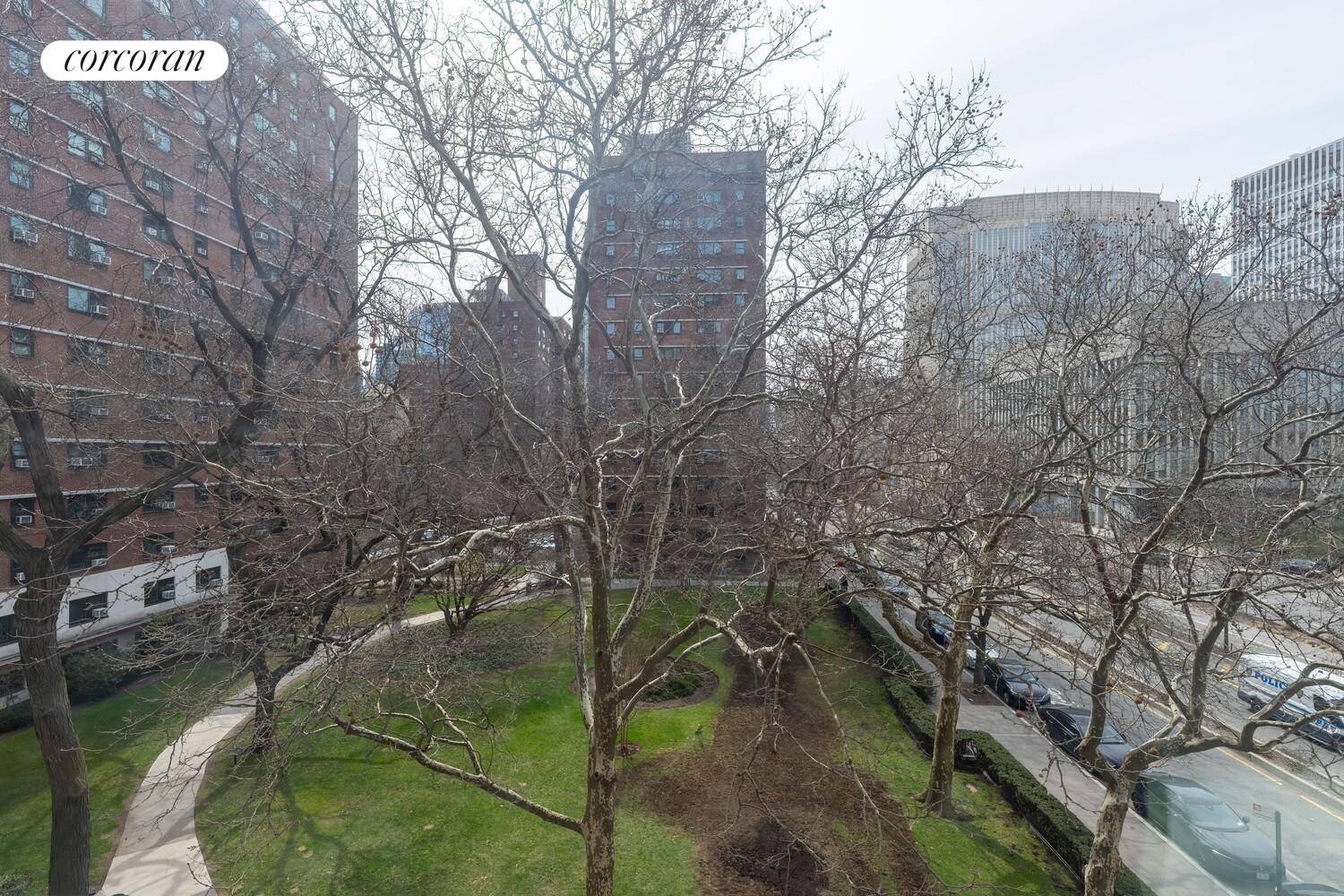 175 Adams Street, Unit 5H Brooklyn, NY 11201 - Photo 18 of 18 a view of a wooden bridge