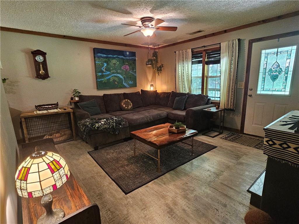131 Chestatee Spgs Ridge Dahlonega, GA 30533 - Photo 26 of 51 a living room with furniture and a window