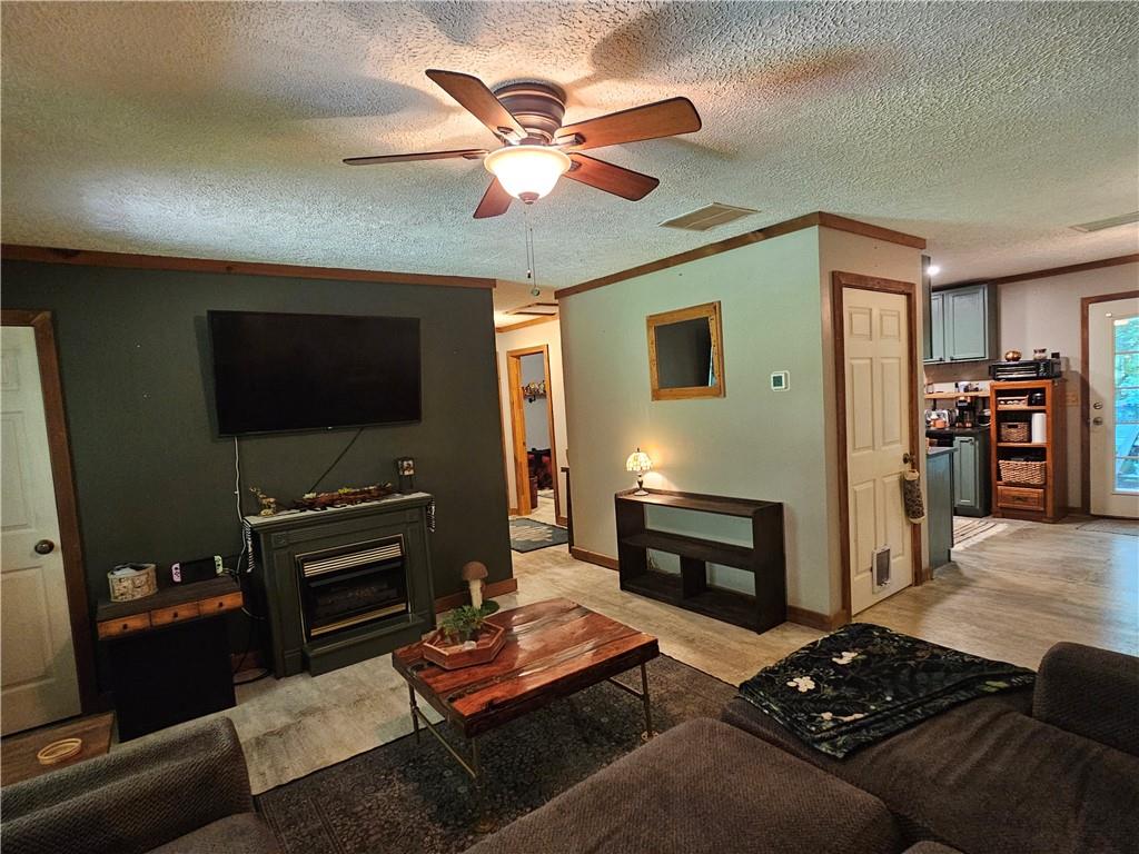 131 Chestatee Spgs Ridge Dahlonega, GA 30533 - Photo 29 of 51 a living room with furniture and a flat screen tv