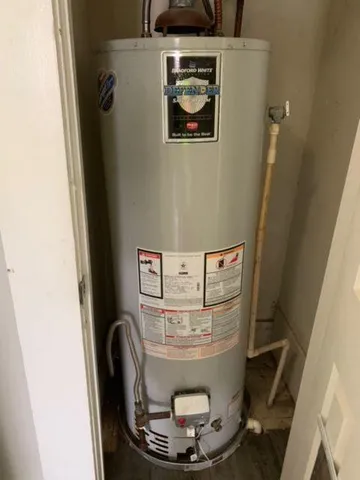 a view of water heater room
