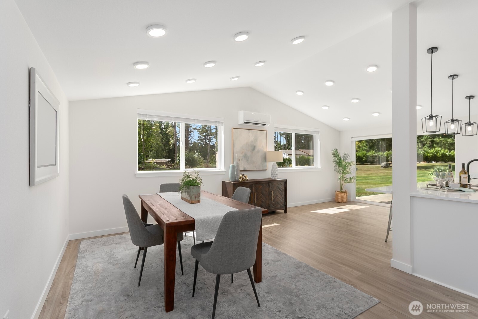 24020 Southeast 202nd Street Maple Valley, WA 98038 - Photo 29 of 39 a view of a dining room with furniture window and outside view