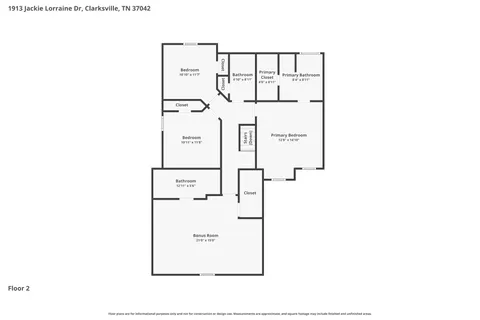 $334,900 | 1913 Jackie Lorraine Drive, Clarksville, TN 37042