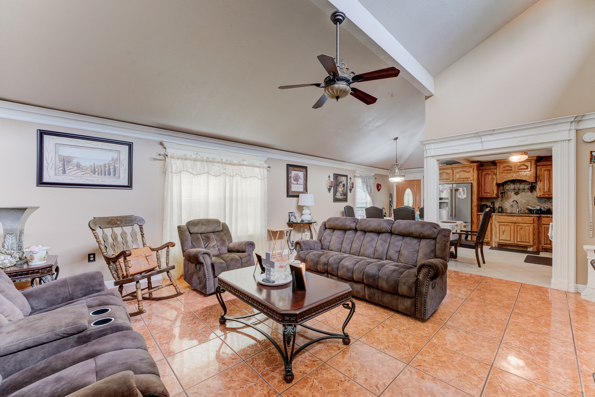 316 Hickman Lane Angleton, TX 77515 - Photo 5 of 48 a living room with furniture and a window
