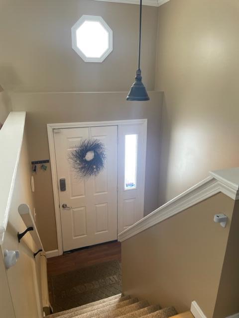 34 Aspen Ridge Road Glenburn, ME 04401 - Photo 21 of 32 34 Aspen Ridge stairwell photo