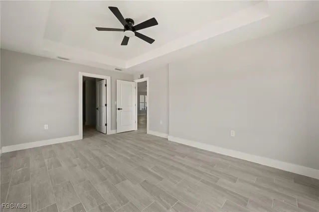 wooden floor in an empty room