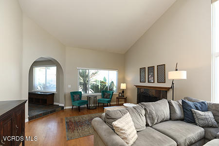 4854 Avedon Road Moorpark, CA 93021 - Photo 5 of 26 a living room with furniture and a fireplace