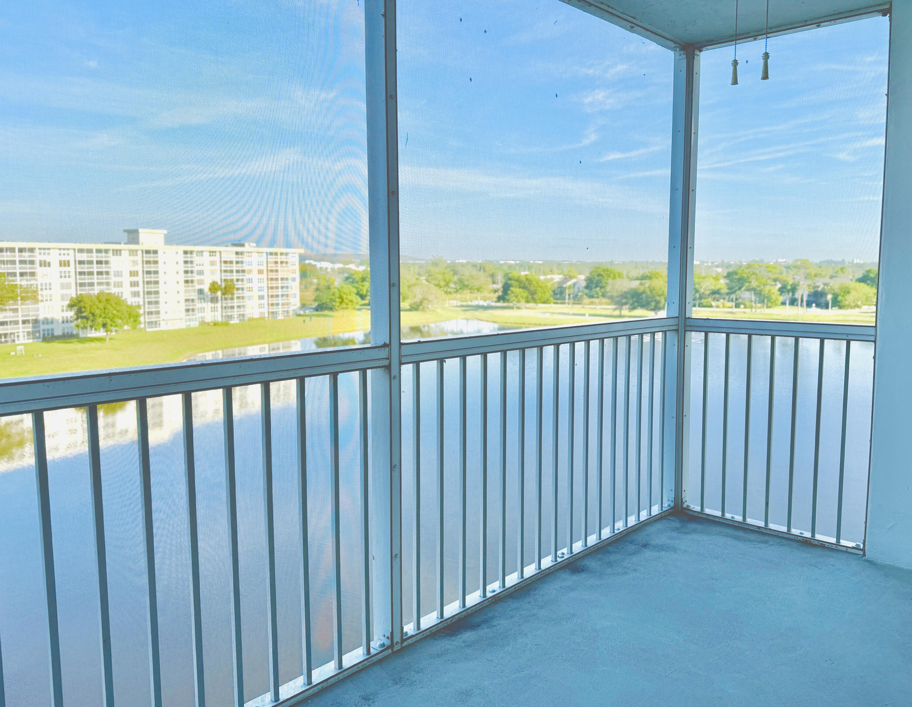 3051 North Course Drive, Unit 807 Pompano Beach, FL 33069 - Photo 23 of 24 a view of balcony with furniture