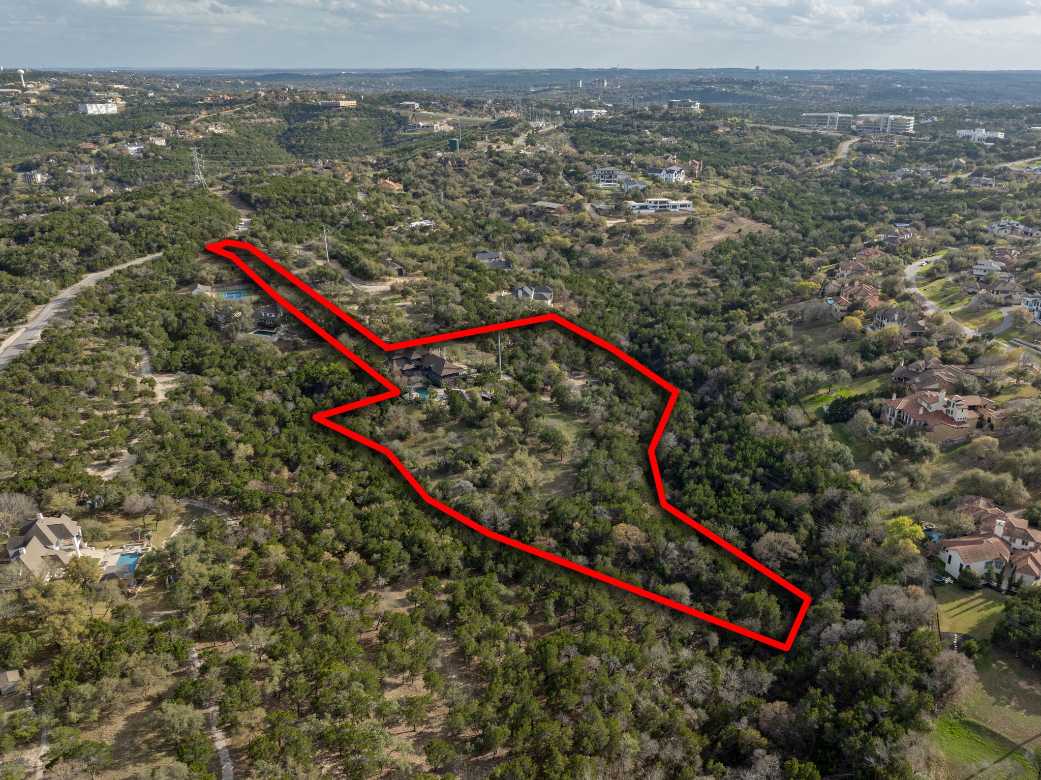 600 River Hills Road Austin, TX 78733 - Photo 4 of 40 7 acres stretching from River Hills to the back of Seven Oaks