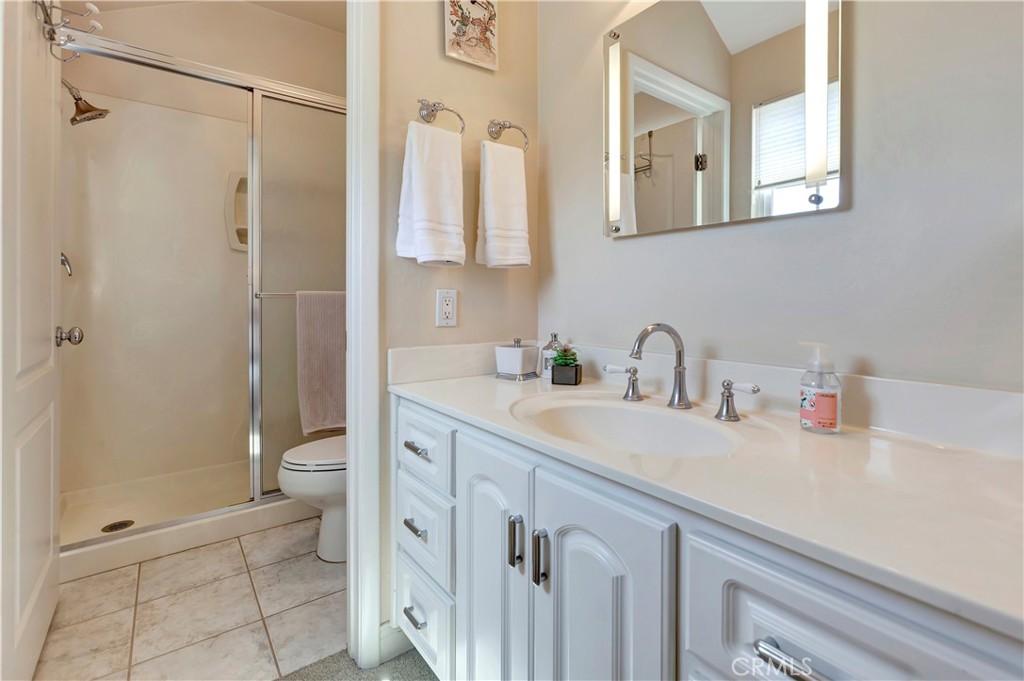 2523 Back Bay Loop, Unit 45 Costa Mesa, CA 92627 - Photo 17 of 26 Master Bathroom and vanity