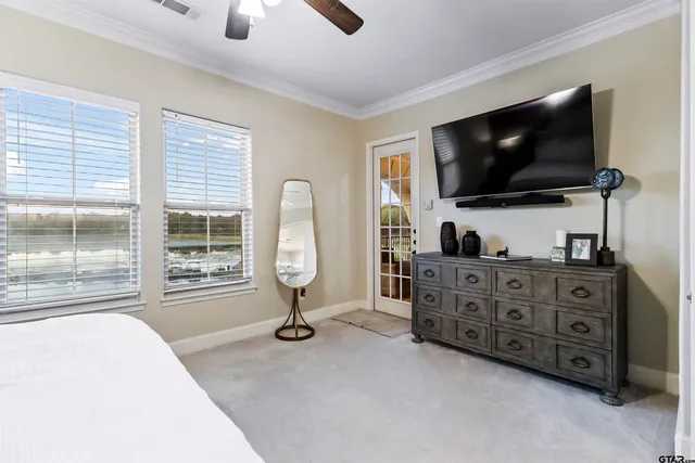 a bathroom with a sink double vanity and a mirror