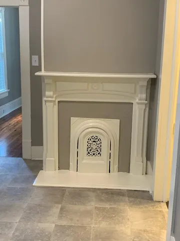 a view of a door of the house