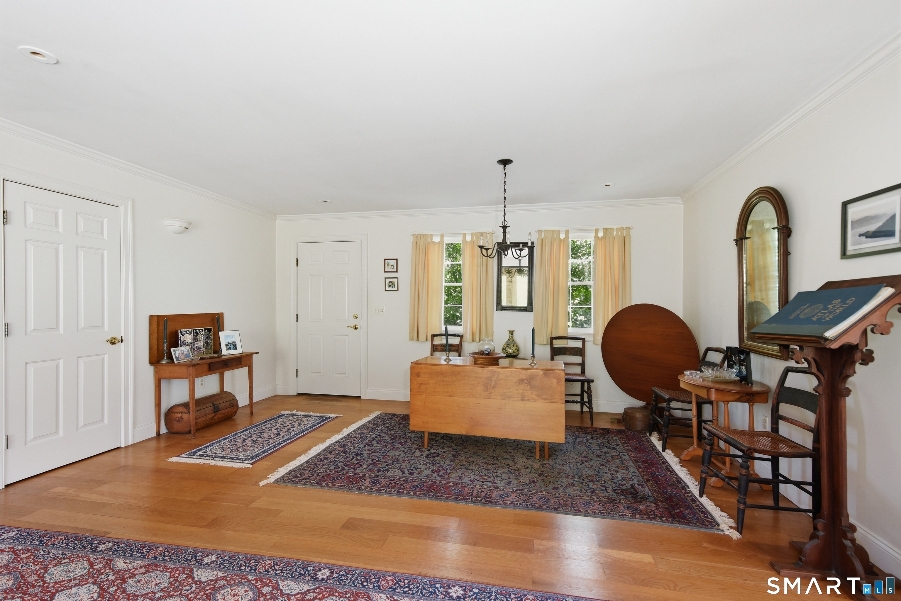 511 Perrin Road Woodstock, CT 06281 - Photo 12 of 40 Four-inch red oak flooring in the dining room and throughout much of the home.