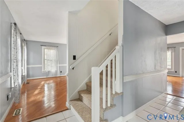 a view of front door