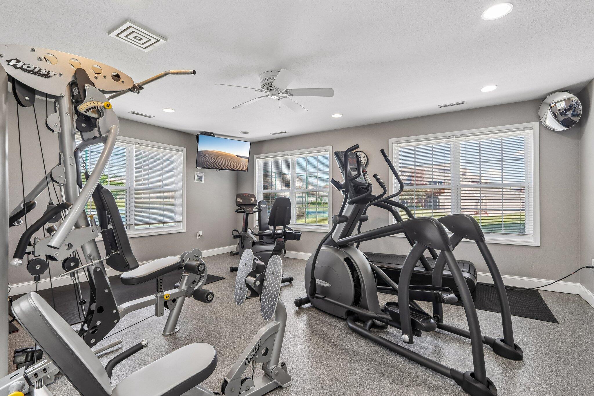 N16-w26539 Tall Reeds Lane, Unit A Pewaukee, WI 53072 - Photo 21 of 32 Association Workout Area in the Clubhouse