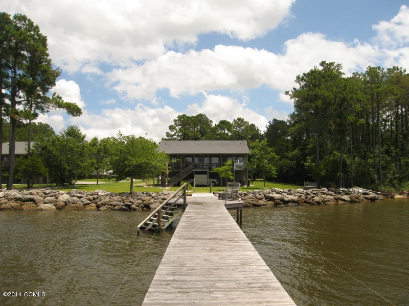 130 Thurman Road Beaufort, NC 28516 - Photo 33 of 49 View of House from Dock