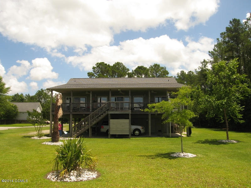 130 Thurman Road Beaufort, NC 28516 - Photo 48 of 49 Water Side View of House