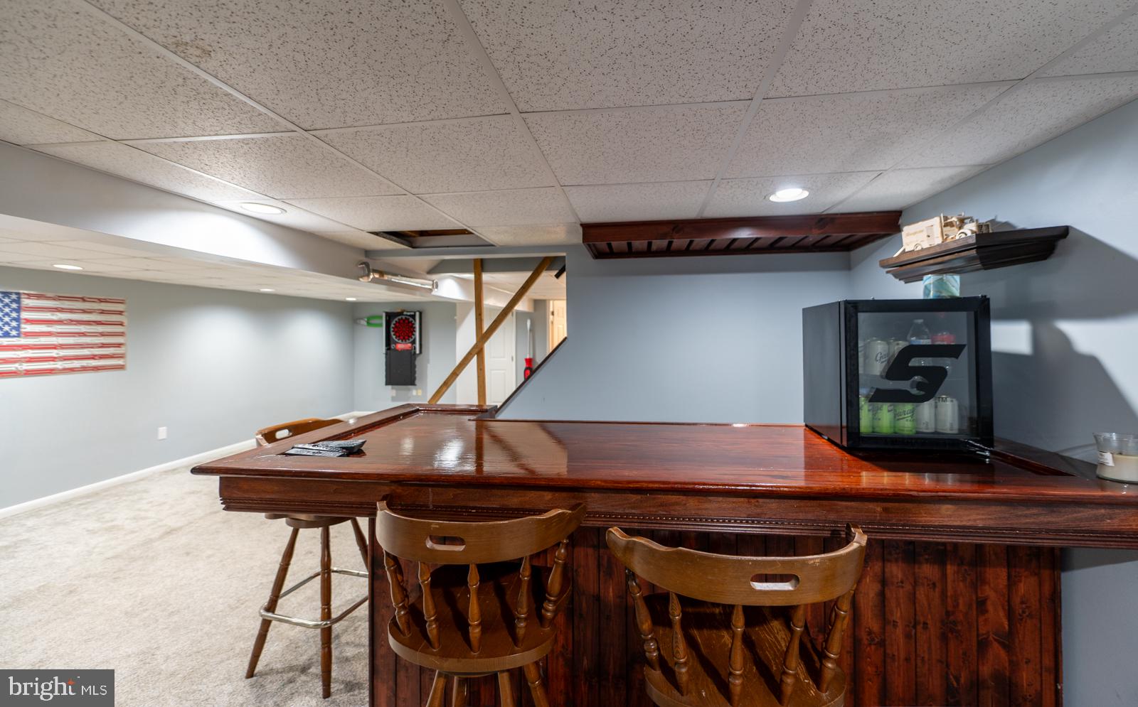 182 Rose Valley Road Pottstown, PA 19464 - Photo 42 of 52 Inviting basement bar for gatherings.