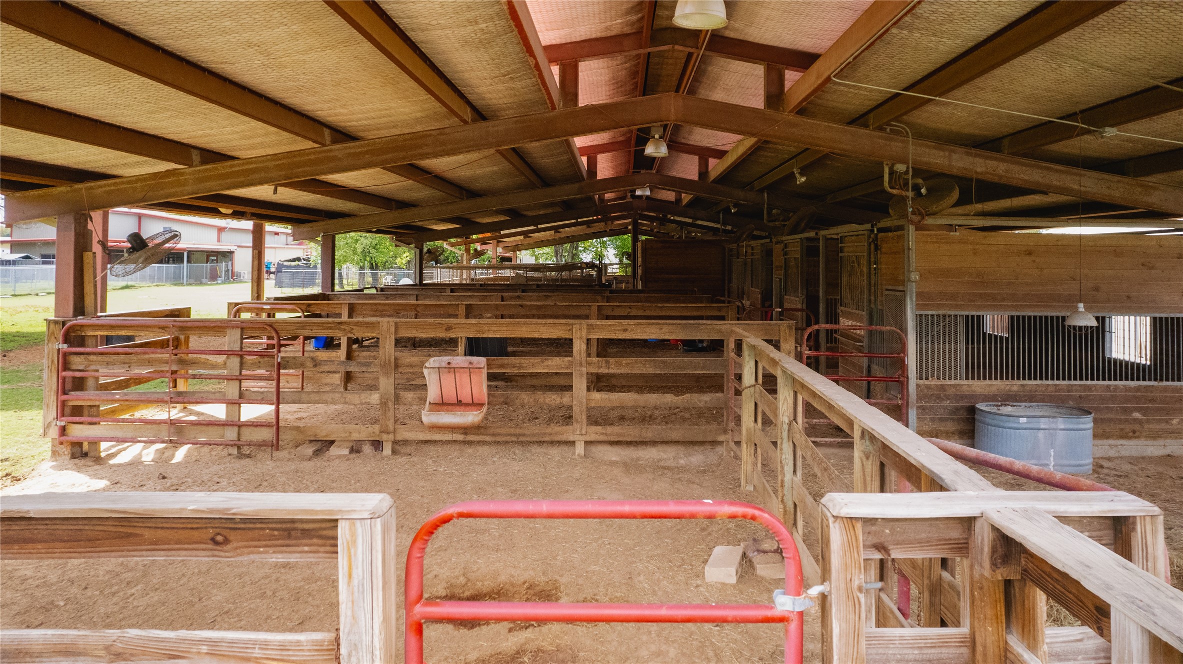 7438 Wright Road Houston, TX 77041 - Photo 29 of 50 Inside the horse stable.