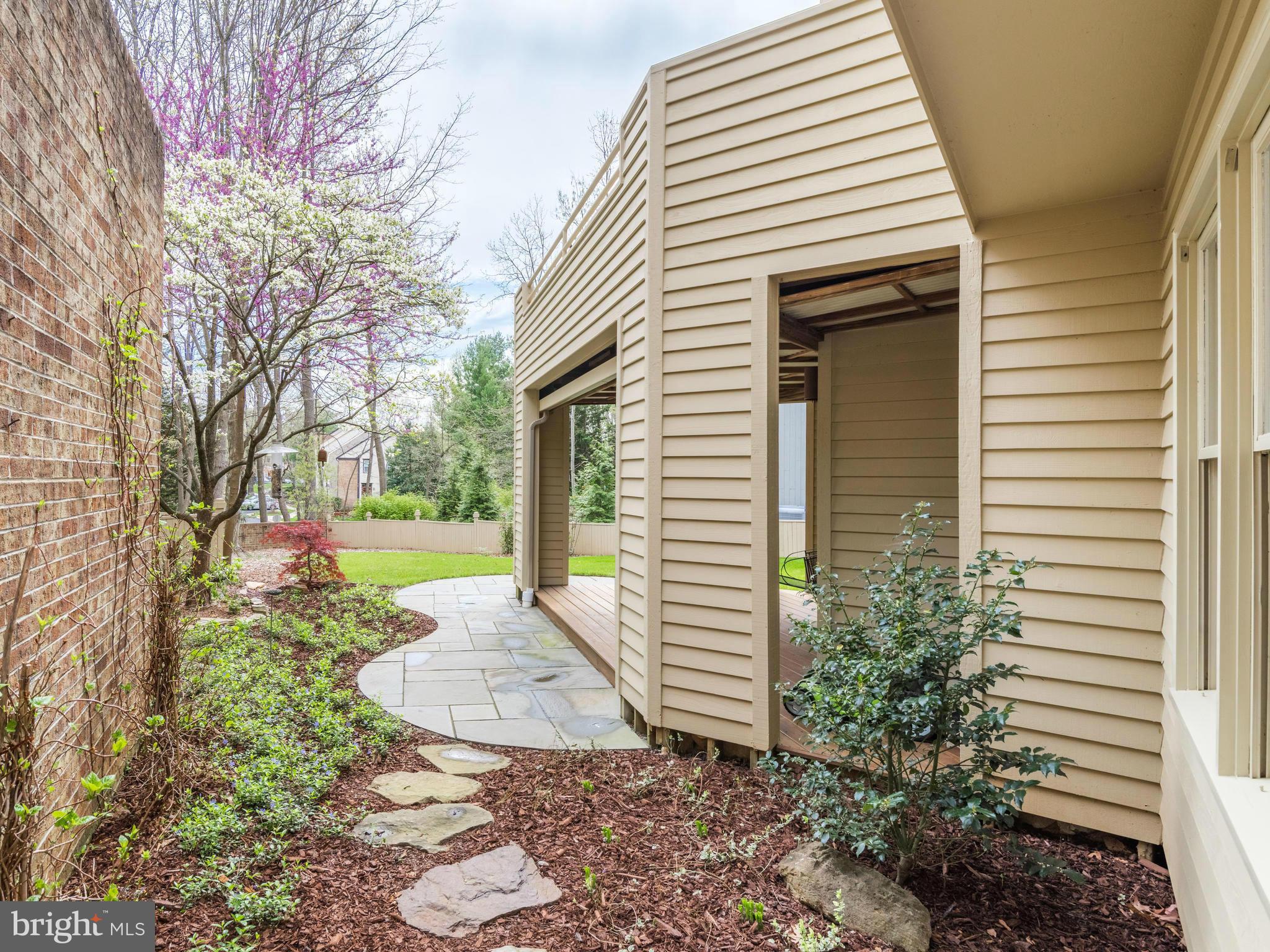 2039 Beacon Place Reston, VA 20191 - Photo 25 of 28 Walkway at Side of Home