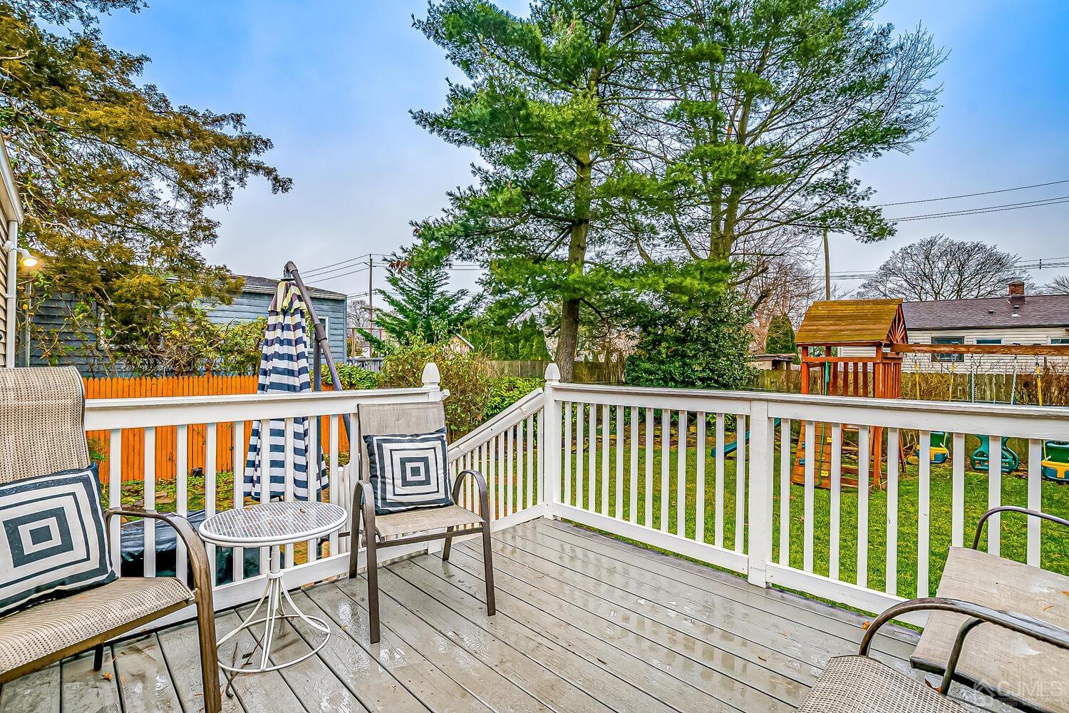 12 Eardley Road Edison, NJ 08817 - Photo 33 of 36 a view of a two chairs on the deck