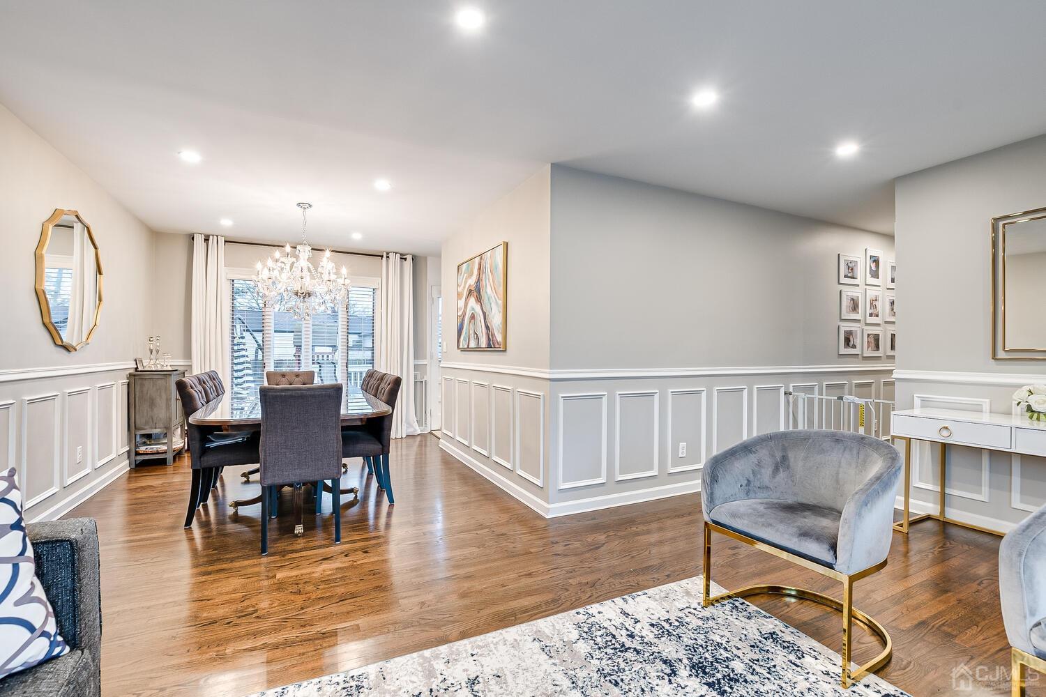 12 Eardley Road Edison, NJ 08817 - Photo 10 of 36 a living room with furniture and a wooden floor