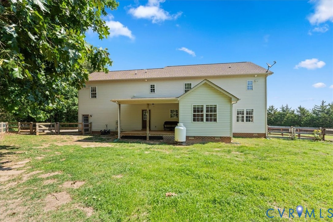 3137 Trenholm Road Powhatan, VA 23139 - Photo 58 of 72 a view of a house with a yard