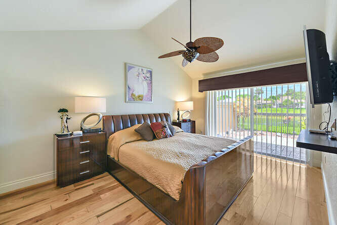150 Beach Summit Court Jupiter, FL 33477 - Photo 12 of 31 Master Bedroom withBamboo floors