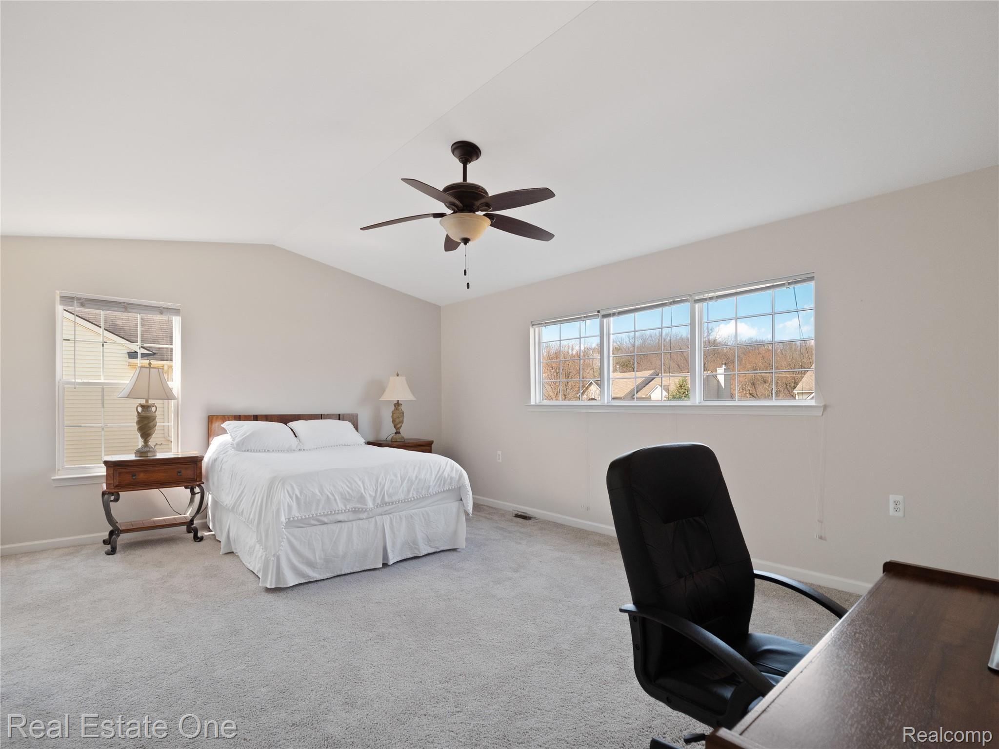 3597 Everett Drive Rochester, MI 48307 - Photo 31 of 57 Hard to Find Such a Large Master Bedroom, Look at the Cathedral Ceiling & Windows.jpg