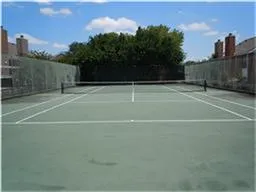 a view of a tennis court