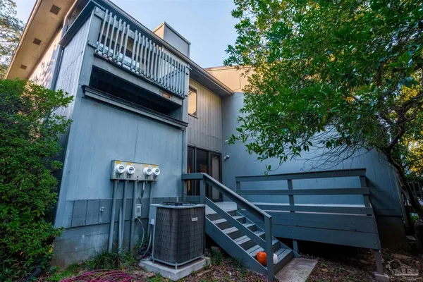 a view of outdoor space and barbecue grill