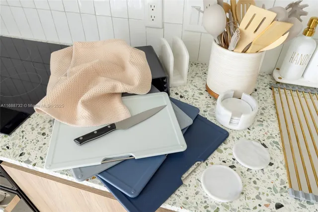 a bedroom with a bed and a shower